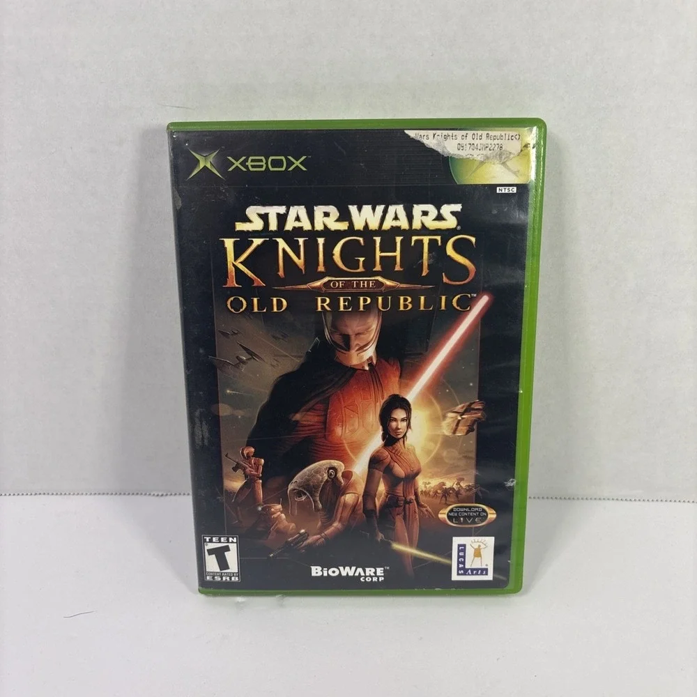 Star Wars Knights of the Old Republic Xbox Complete Game BioWare Tested